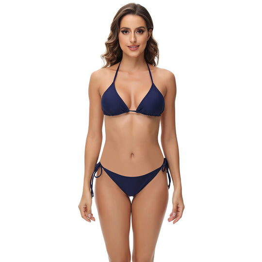 Damen Triangel-Bikini mit verstellbaren Trägern R&B
