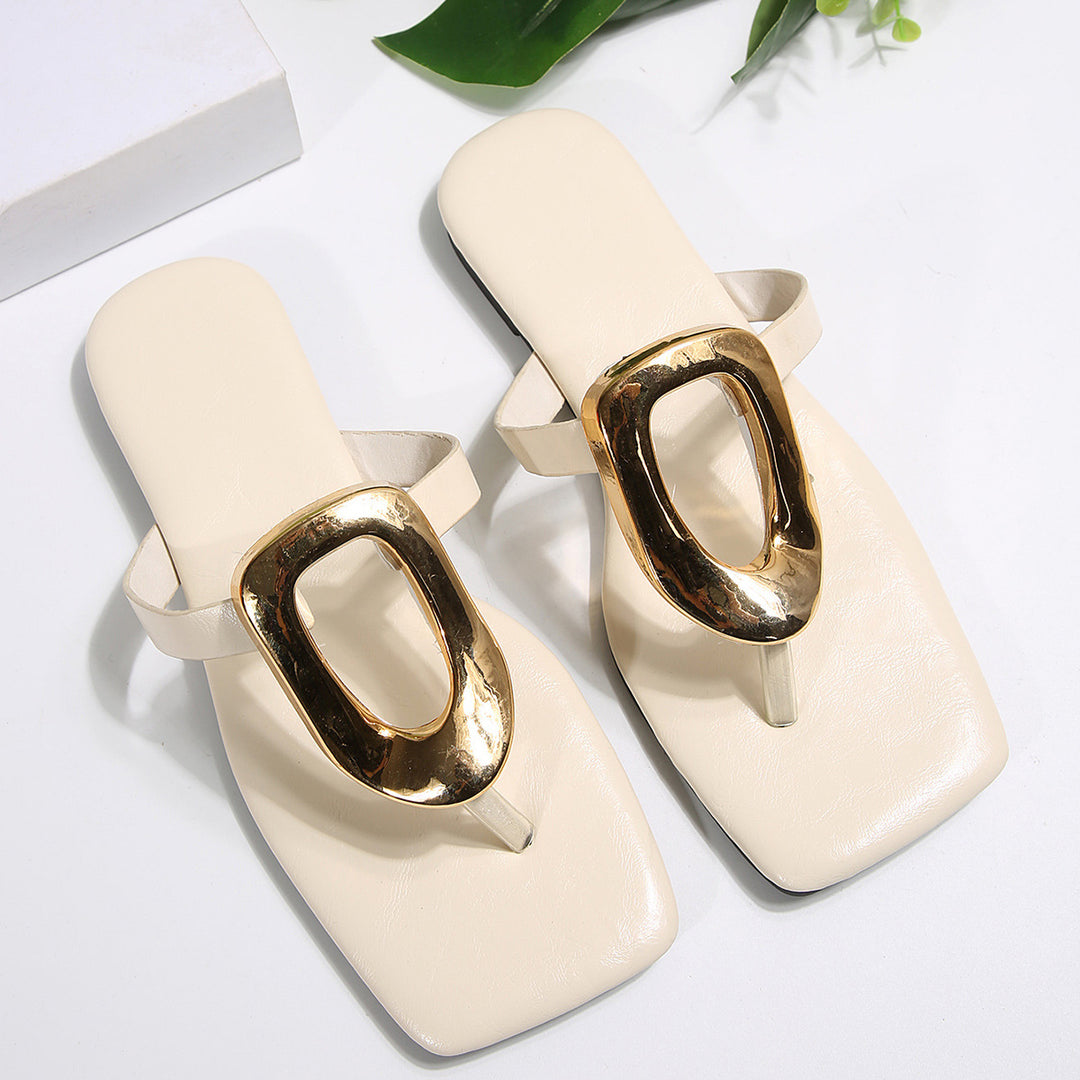 Damen Elegante und modische Sandalen mit glänzendem Design R&B