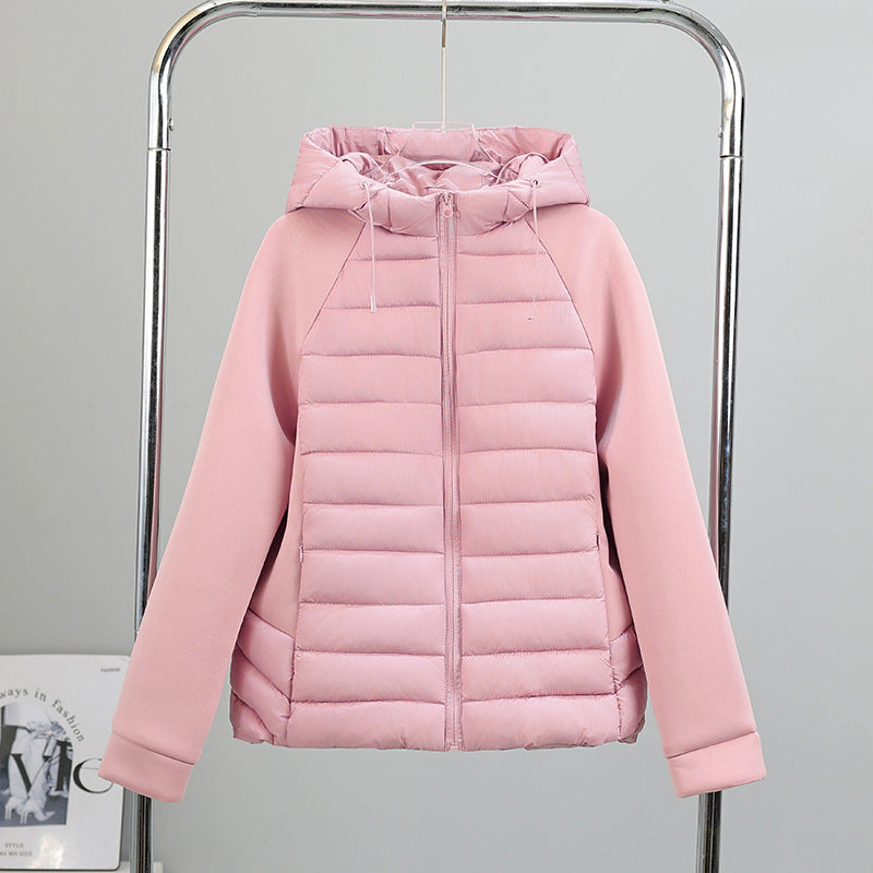 Damen Isolierte Steppjacke mit Kapuze und sportlichem Schnitt R&B