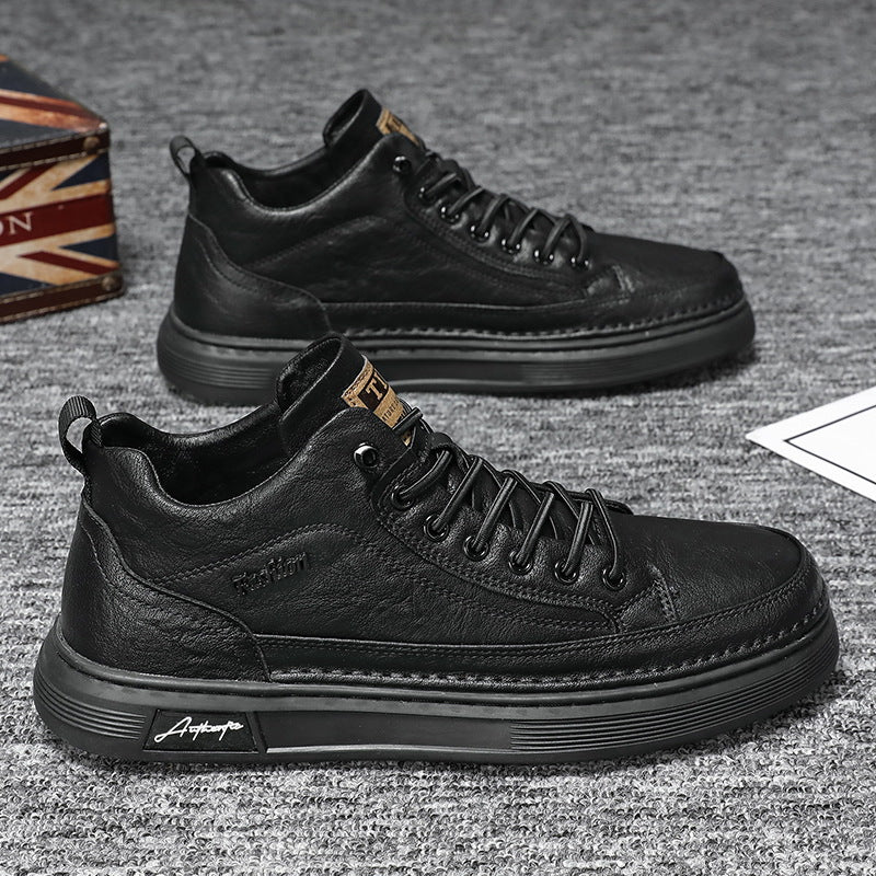 Damen lässige High-Top Sneakers mit modischer Oberflächenstruktur R&B