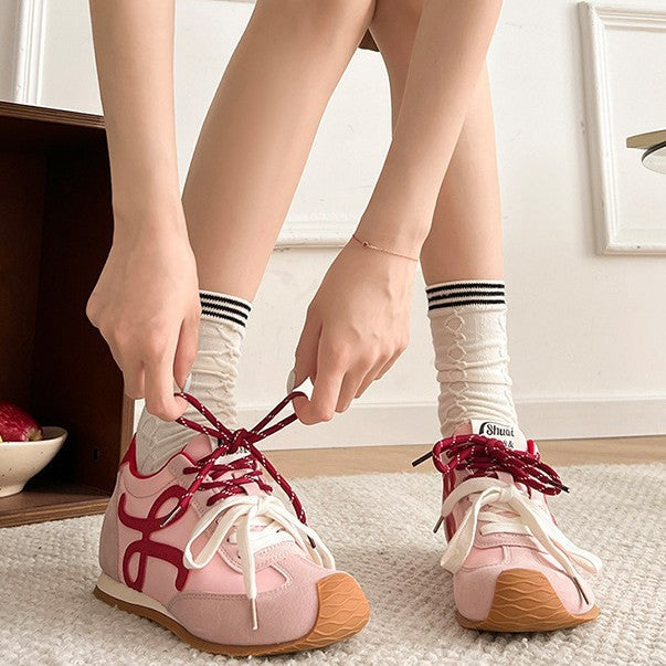 Damen Sportliche Freizeitschuhe mit exzentrischem Design und bequemer Fußbettgestaltung R&B
