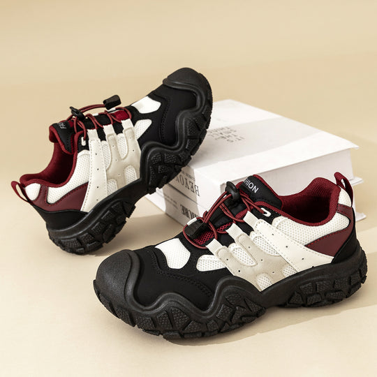 Damen Sportliche Outdoor-Sneaker mit stützender Sohle und atmungsaktiver Mesh-Oberfläche R&B
