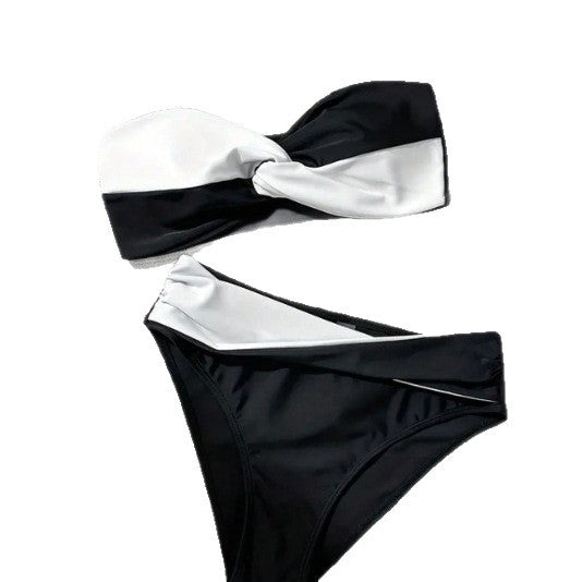 Damen Bandeau-Bikini mit stylischem Wickel-Design R&B