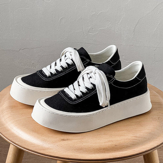 Damen Plattform Sneakers mit extraleichter Sohle und atmungsaktiven Materialien R&B