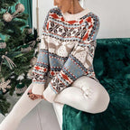 R&B | Weihnachtspullover Mit Festlichem Motiv