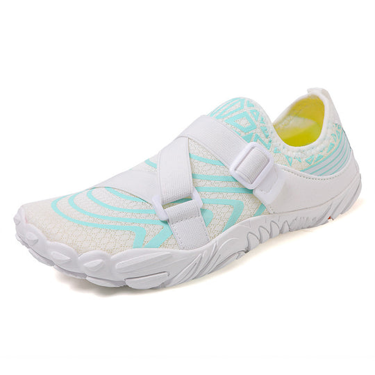 Damen Schwimmschuhe mit verstellbarem Klettverschluss und rutschfester Sohle R&B