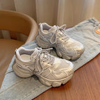 Damen Sportliche Laufschuhe mit atmungsaktiver Netzstruktur und dämpfender Sohle R&B