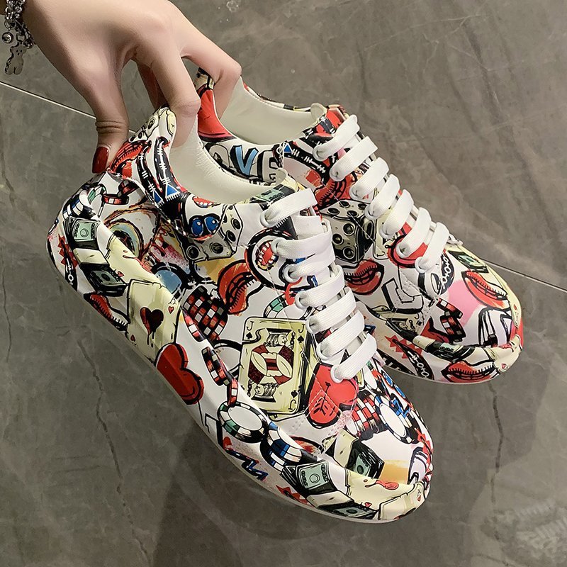 Damen trendige Sneakers R&B
