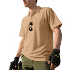 Herren Polo-Shirt mit atmungsaktivem Mesh-Gewe und praktischer Brusttasche