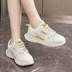 Damen Sportliche Sneakers mit atmungsaktiver Mesh-Oberfläche und dämpfender Sohle R&B