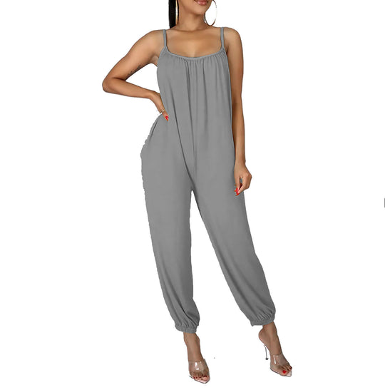 Damen Oversized Jumpsuit R&B