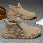 Damen Modische Stiefel mit praktischem Reißverschluss und dämpfendem Komfort