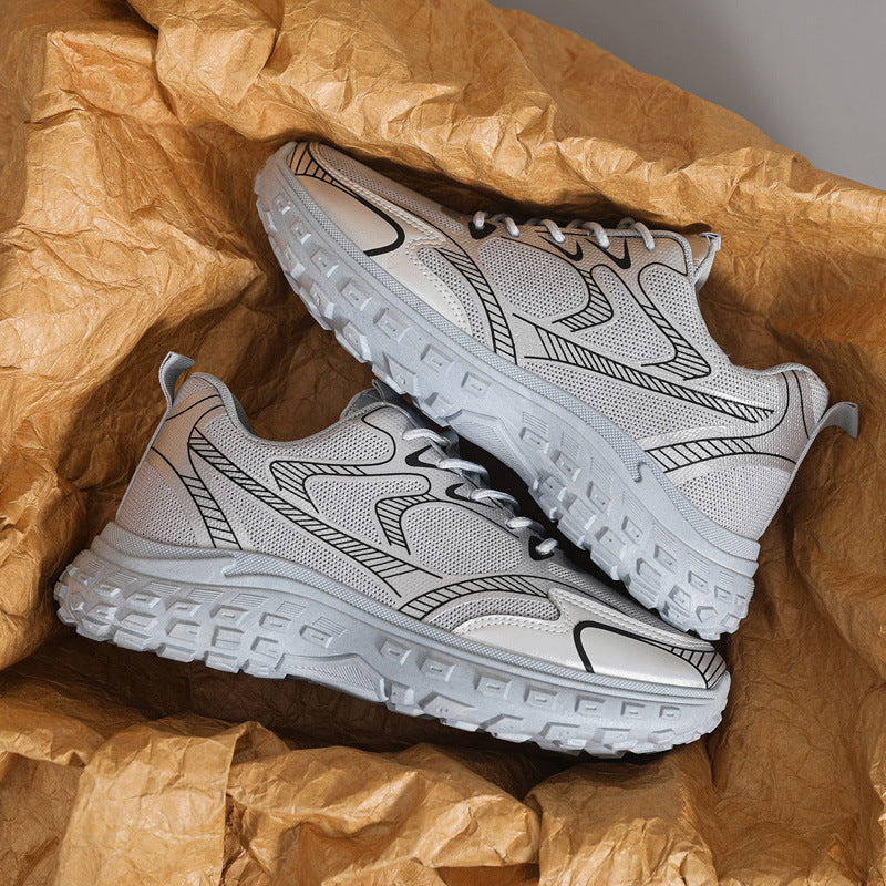 Damen Sportliche Lifestyle Sneakers mit stoßdämpfender Sohle und vielseitigem Design R&B