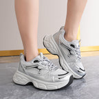 Damen Sportliche Laufschuhe mit atmungsaktivem Mesh-Obermaterial und stoßdämpfender Sohle R&B