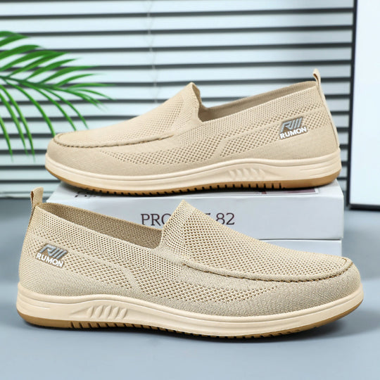 Damen Atmungsaktive Slip-On Schuhe mit komfortablem Fußbett R&B