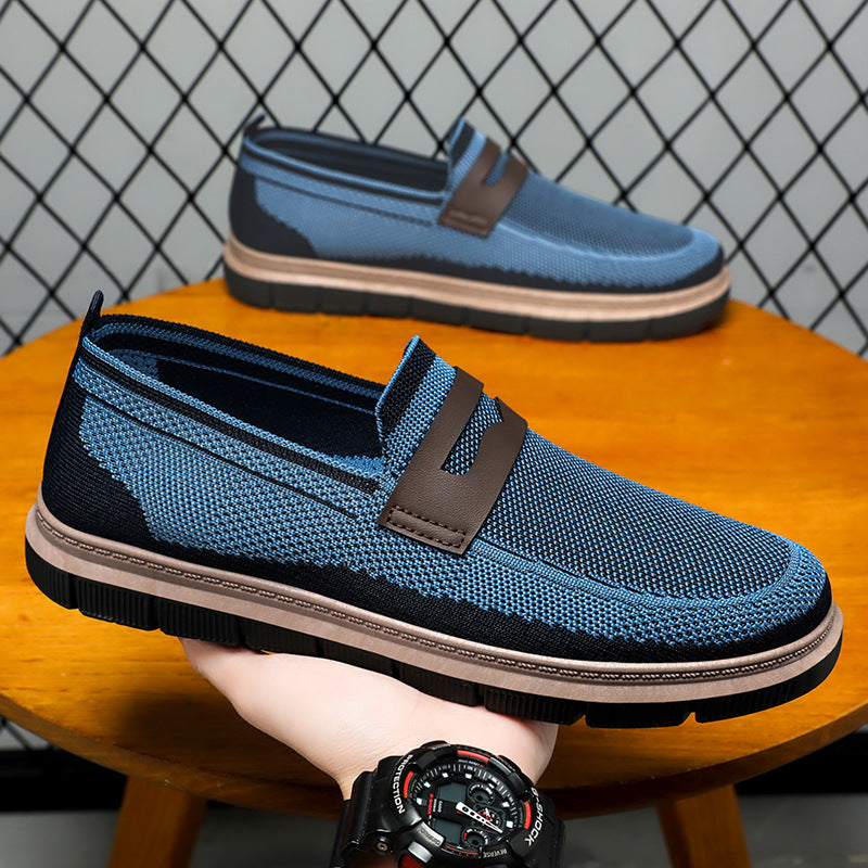 Damen Freizeit-Slipper mit innovativem Struktur-Obermaterial