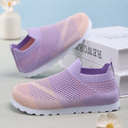 Damen Atmungsaktive Slip-On Sneakers mit elastischem Obermaterial R&B