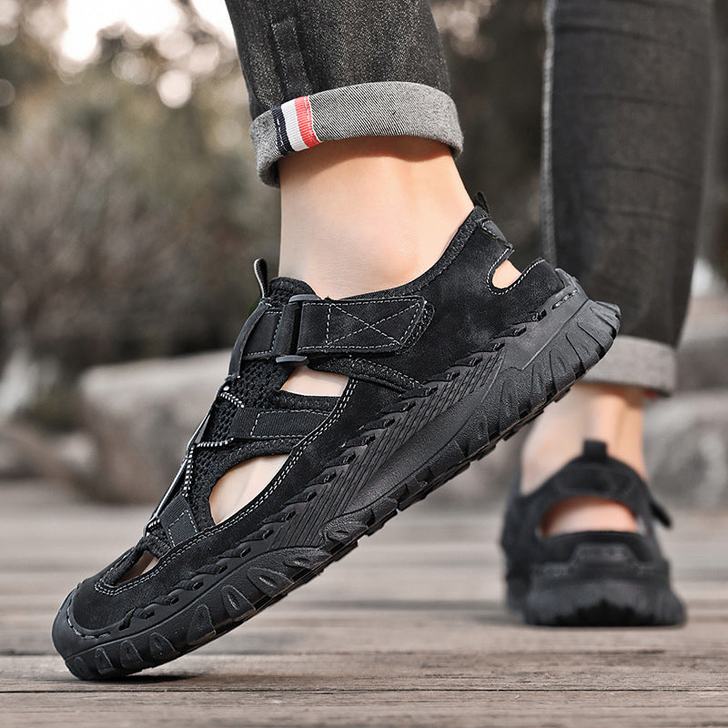 Damen Multifunktionale Freizeitsandalen mit atmungsaktivem Mesh und rutschfester Sohle R&B