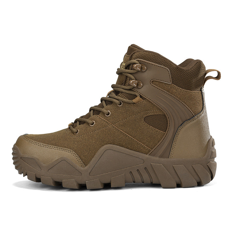 Herren schwere Outdoor-Boots mit wasserabweisendem Obermaterial und rutschfester Sohle R&B