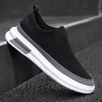 Damen Elastische Slip-On Sneakers mit bequemer Sohle R&B