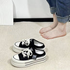 Damen Freizeitsneaker mit modischem Plateau-Design und atmungsaktivem Obermaterial EB