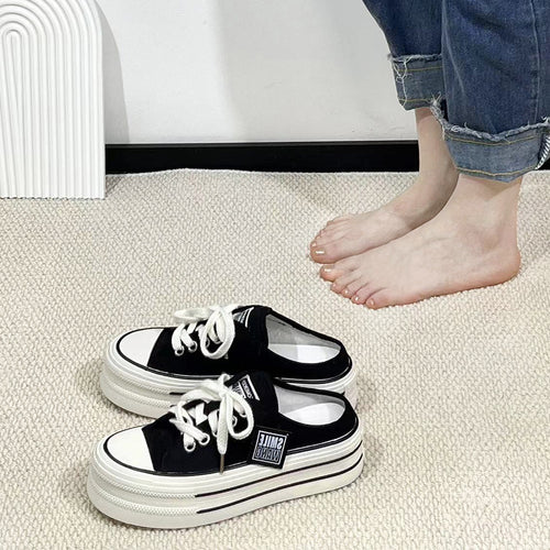 Damen Freizeitsneaker mit modischem Plateau-Design und atmungsaktivem Obermaterial R&B