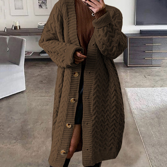Damen Großer Strickcardigan R&B