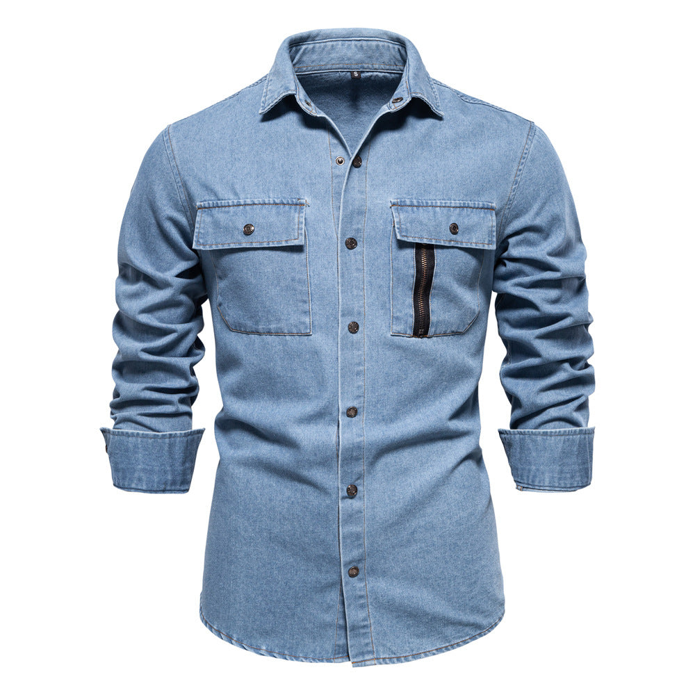 Herren Jeanshemd R&B