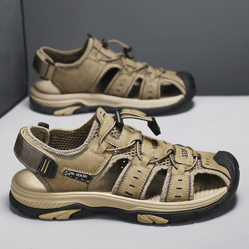 Damen Sportliche Freizeitsandalen mit atmungsaktivem Netz und rutschfester Sohle R&B