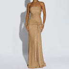 Damen Glamouröses Abendkleid mit Drapierungen