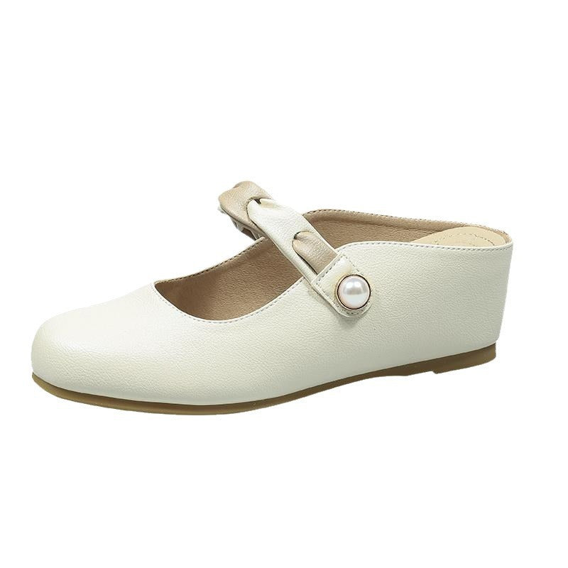 Damen elegante Ballerinas mit modischem Schleifen-Design