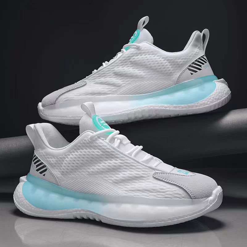 Damen Sportliche Mesh-Laufschuhe mit rutschfester Sohle und dämpfender Technologie R&B