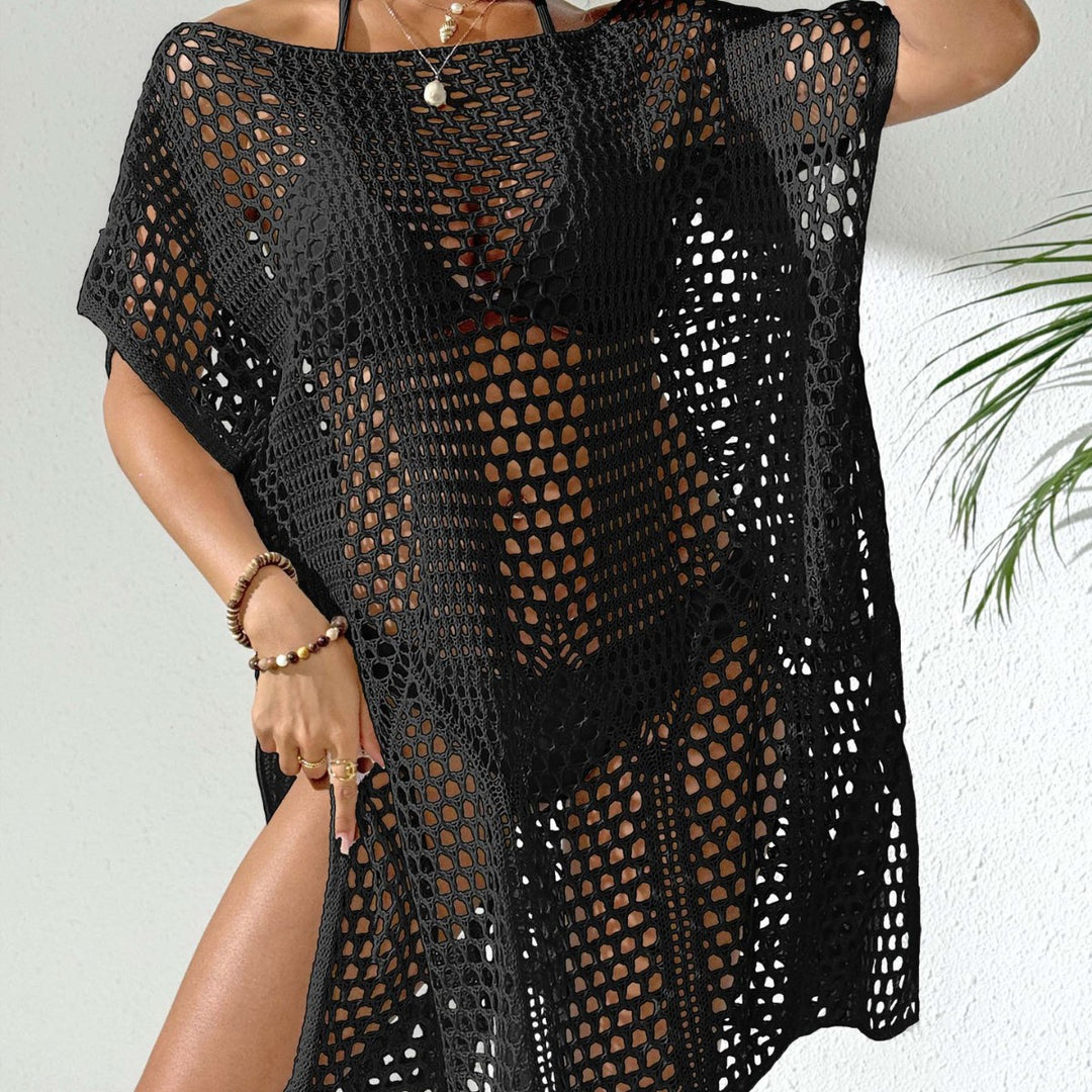 Damen eleganter häkel Strandüberwurf R&B