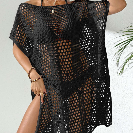 Damen eleganter häkel Strandüberwurf R&B