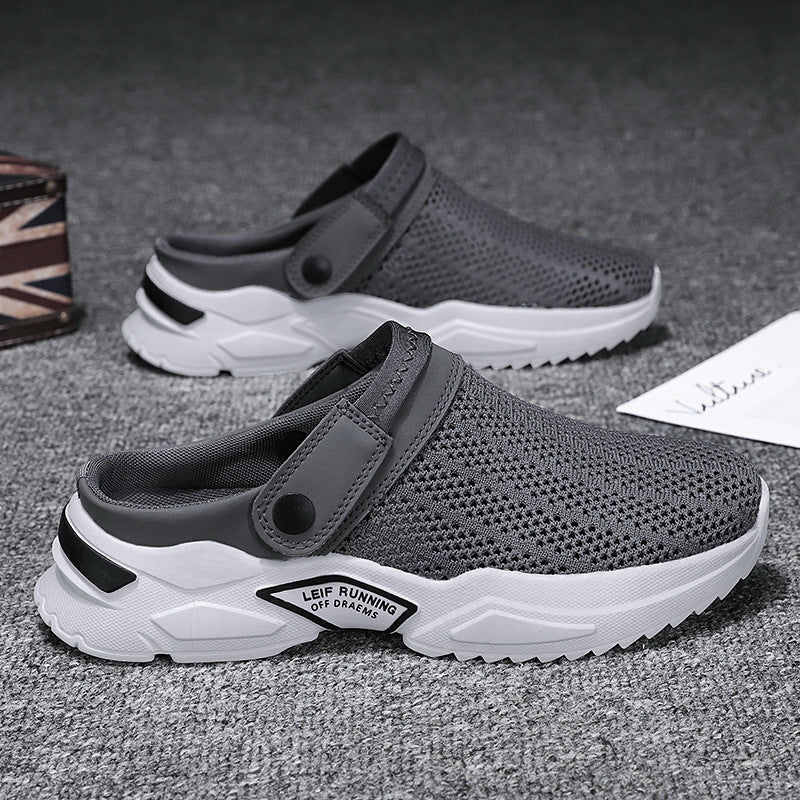 Damen Atmungsaktive Clogs mit rutschfester Sohle und flexiblem Obermaterial R&B