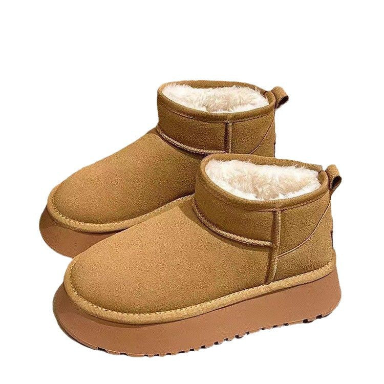 Damen Winterstiefel mit gemütlichem Innenfutter und rutschfester Sohle