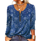 Damen Langarmshirt mit schimmerndem Glitzerdetail und halsfernem Reißverschluss R&B