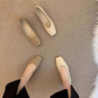 Damen bequeme Ballerinas mit elegantem minimalistischen Design R&B