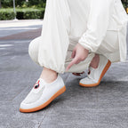 Damen Komfortable Slip-On Sneakers mit atmungsaktivem Obermaterial und rutschfester Sohle R&B