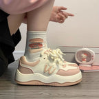 Damen Sportliche Sneakers mit modischem Design und dämpfender Sohle R&B