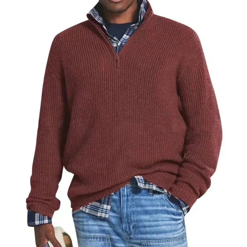 R&B | Der stilvolle Zip-Pullover für Herren