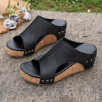 Damen Elegante und bequeme Wedge-Sandalen R&B