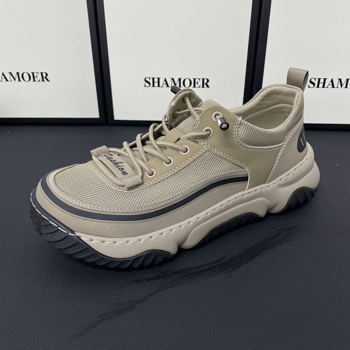 Damen Sportliche Lifestyle-Sneaker mit dämpfender Sohle und einzigartigem Design R&B
