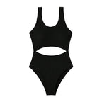 Damen Einteiliger Badeanzug mit stylischem Cut-Out-Design R&B