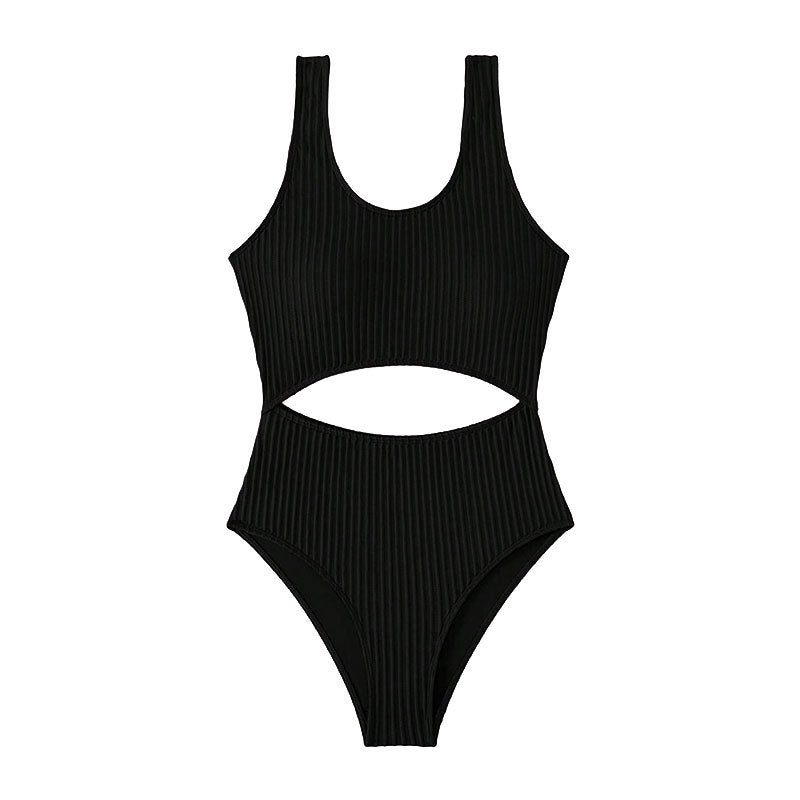 Damen Einteiliger Badeanzug mit stylischem Cut-Out-Design R&B