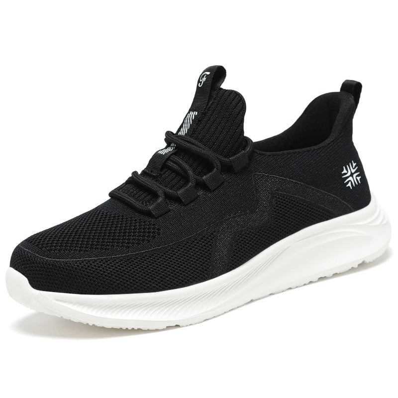 Damen Sportliche Sneakers mit atmungsaktive Netzkonstruktion und dämpfender Sohle R&B