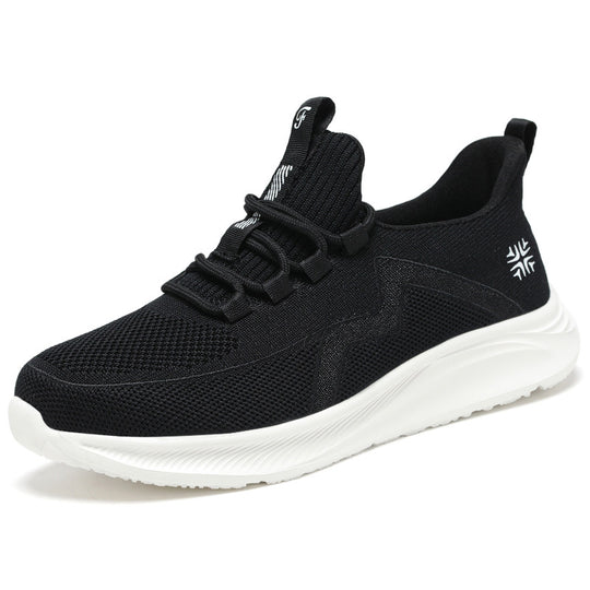 Damen Sportliche Sneakers mit atmungsaktive Netzkonstruktion und dämpfender Sohle R&B