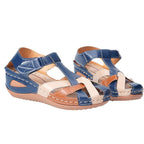 Damen Wedge-Sandalen mit verstellbarem Riemen und atmungsaktivem Obermaterial