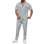 Herren Hochwertiges Freizeitanzug-Set mit modernem Schnitt R&B