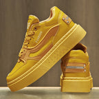 Damen modische Sneakers mit hohem Plateau und sportlichem Design R&B